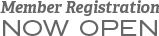 Members Registration Now Open