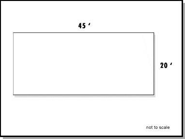 45' x 20'
