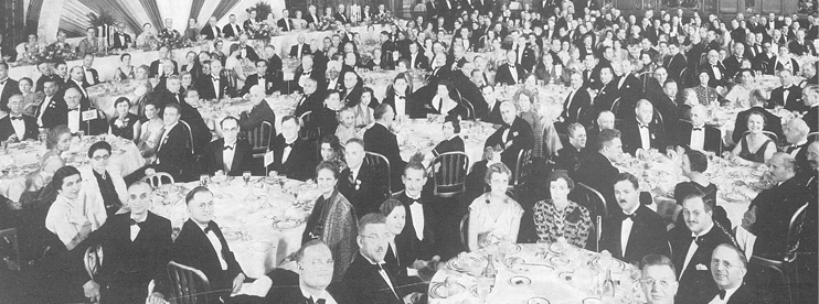 RSNA 1933 at Palmer House
