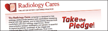 Radiology Cares™ Campaign Combats ‘Invisibility’ Factor