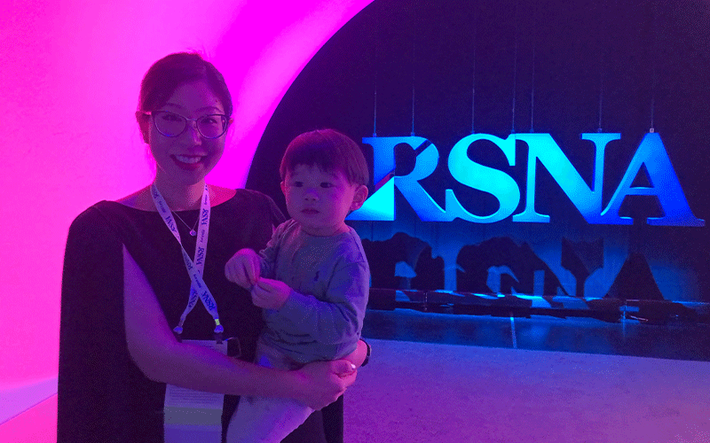 Dr. Wang at RSNA 2019