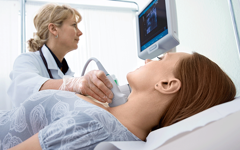 Thyroid ultrasound feature