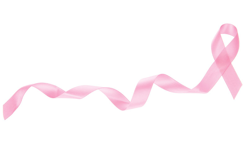 Pink ribbon feature
