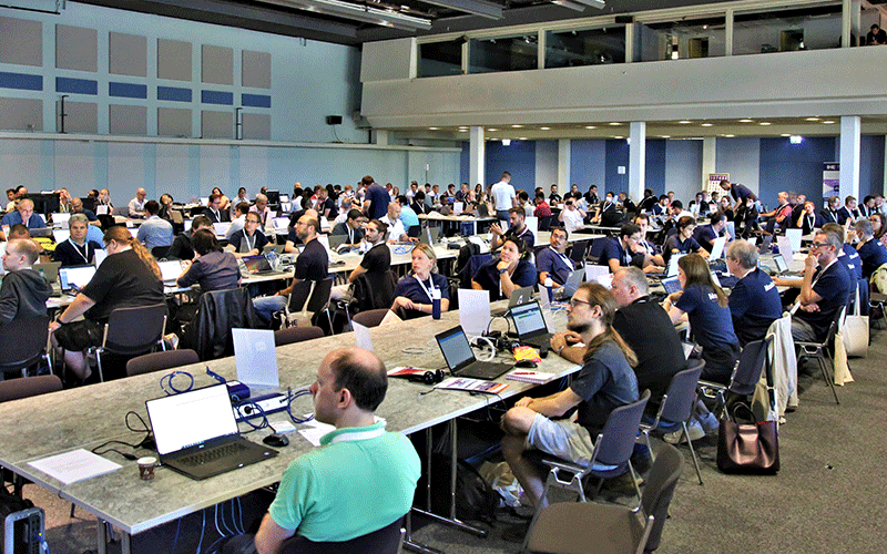 Large group conference Connectathon