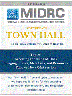 Town Hall Flyer MIDRC