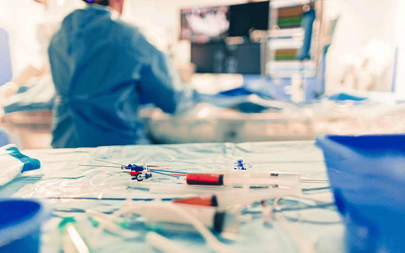 Medical concept image related to radiology and contrast media