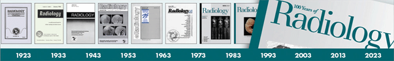 Graphic for Radiology Centennial Year