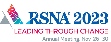 RSNA 2023 Branded Logo with Meeting Date