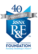 R&E Foundation 40th anniversary logo