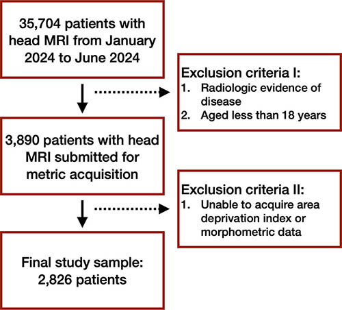 Flowchart outlines patient selection