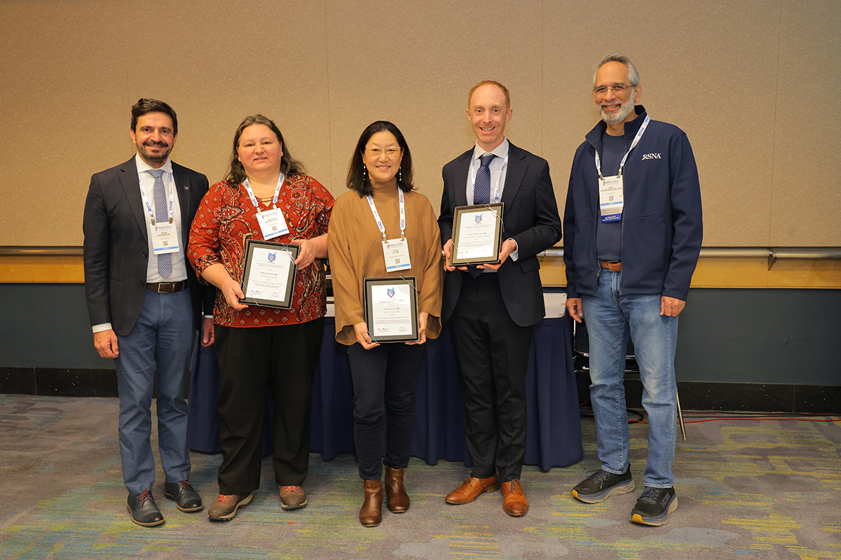 2025 RSNA Research Seed Grant Recipients