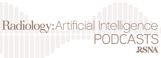 Radiology: AI podcast artwork