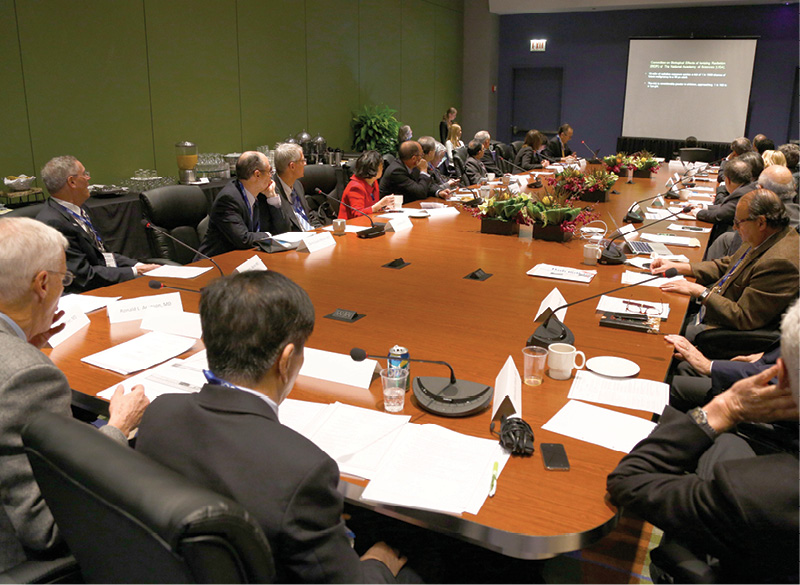 Radiology experts from over 25 countries gathered to discuss radiation safety during the International Trends meeting at RSNA 2014. Radiology experts from over 25 countries gathered to discuss radiation safety during the International Trends meeting at RSNA 2014.