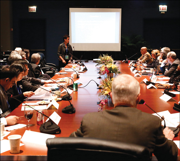 Leaders from around the world gathered at the RSNA 2015 International Trends session to discuss the state of medical student imaging education. Leaders from around the world gathered at the RSNA 2015 International Trends session to discuss the state of medical student imaging education.