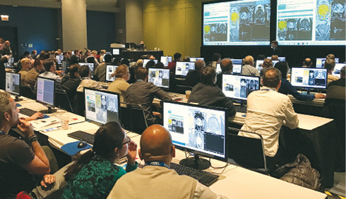 A prostate MRI session at RSNA 2016 drew a capacity crowd A prostate MRI session at RSNA 2016 drew a capacity crowd