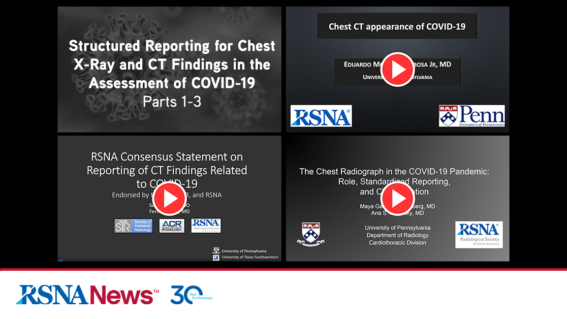 Structured Reporting Covid 19 Videos Rsna