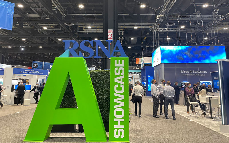 AI showcase entrance 2021