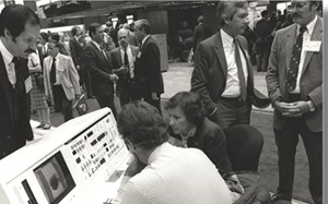 Tech Exhibits Old B&W image