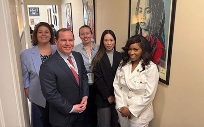 Radiologists from Texas meet with U.S. Congresswoman Jasmine Crockett (D-TX-30)