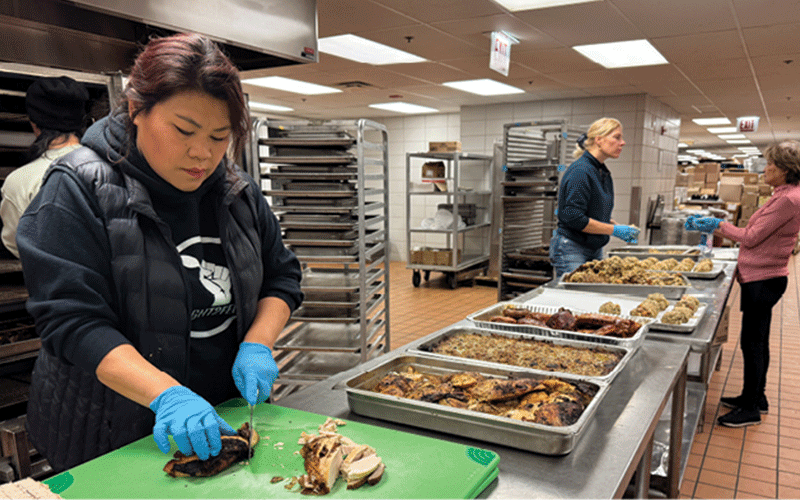 Fight2Feed kitchen 2024