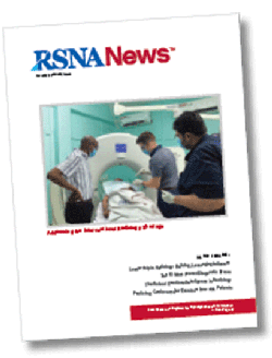 RSNA News Magazine Cover