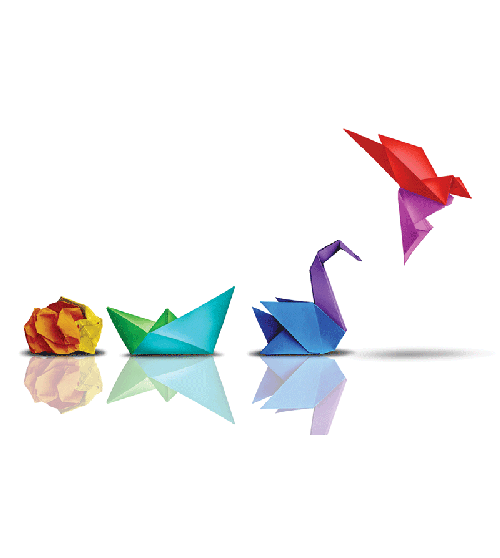 origami cranes leadership feature