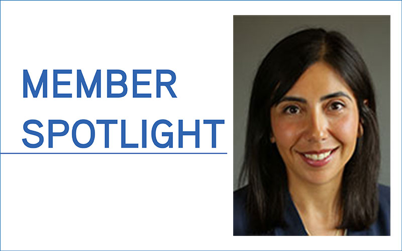 Feature card for RSNA Member Spotlight Hediyeh Baradaran, MD, MS