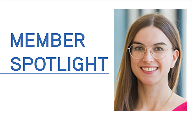 Feature card for RSNA Member Spotlight Nadine Bayerl, MD