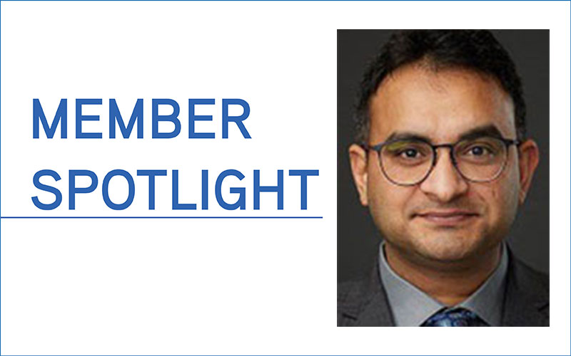 Feature card for RSNA Member Spotlight Yashbir Singh, PhD