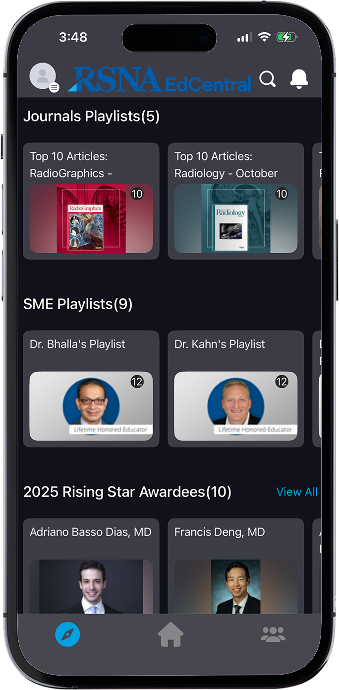 EdCentral on iPhone preview