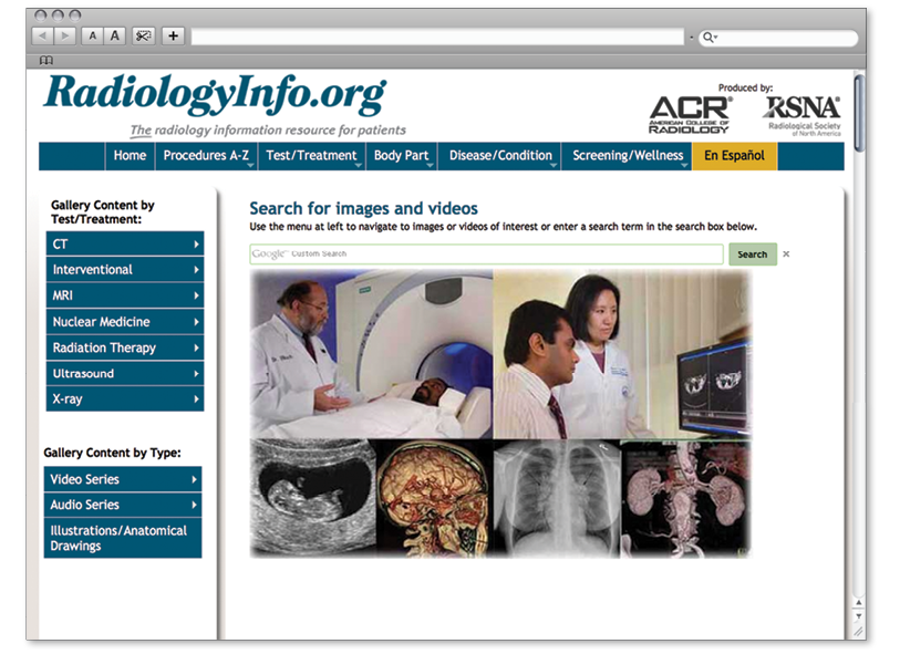 RadiologyInfo.org